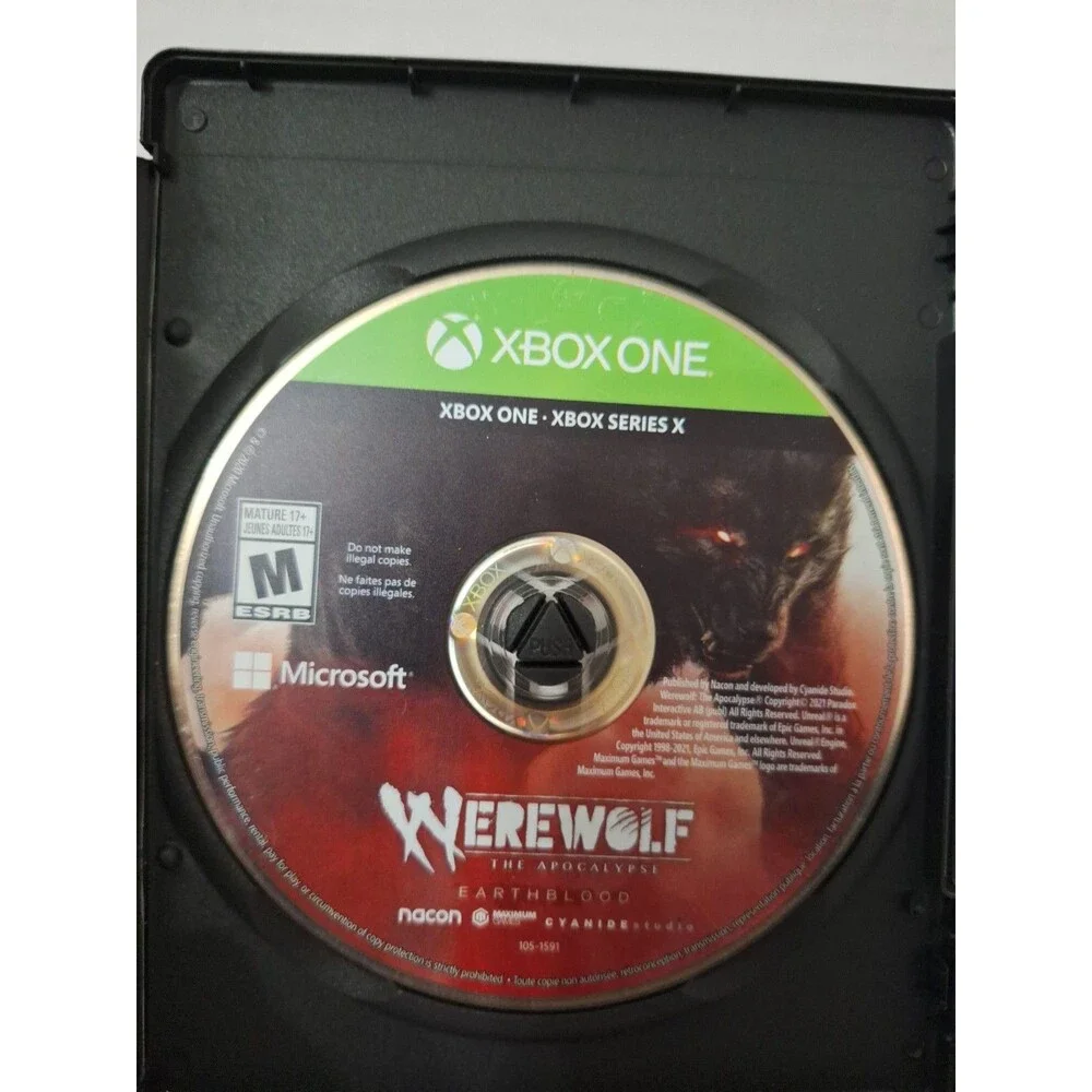 Werewolf The Apocalypse Earthblood (Microsoft Xbox One/ Series X) FAST SHIPPING